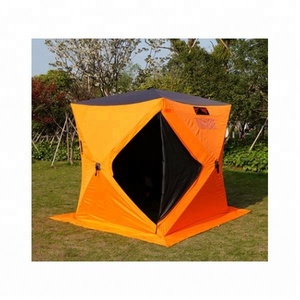 Poteau en fibre de verre chaud pour 4 personnes par temps froid pour tente de pêche de luxe pour homme - Product Image 5