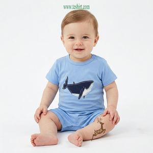 Combinaison bébé en coton biologique gaufré sans manches unisexe d'été avec boutons-pression, vente en gros directe usine OEM - Product Image 1