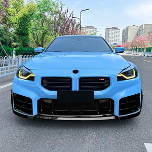 Amp Z Spoiler de pare-chocs avant M2 G87 2023 style MP, texture fibre de carbone, finition mate - Product Image 2