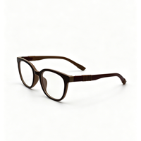 JH-TR214 Montures de lunettes souples TR90 pour enfants, unisexe, légères, rondes, optiques, confortables, durables, lunettes de mode