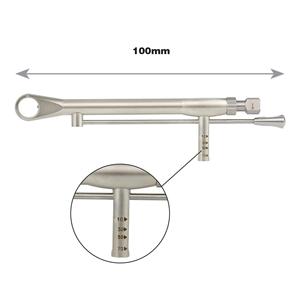 Kit manuel d'implant <span class=keywords><strong>dentaire</strong></span> Instruments chirurgicaux Tournevis prothétiques universels Clé dynamométrique Outils de réparation Restauration Dentiste - Product Image 5