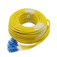 Jumper Break Patch Cord Pigtails 4 8 12 24 Cores Bundle Branch Fiber Tail Cable Network Communication Fiber Patch Cord