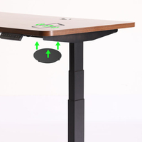 Chargeur sans fil invisible 10W 5-15mm avec protection OTP/OVP pour table de chevet/bureau réglable, OEM ODM, solutions de charge sans fil professionnelles