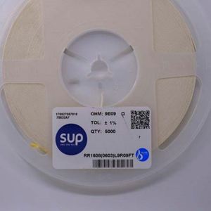 Whole Sale RR1608 0603L9R09FT 0603 1608 Resistors Chip Resistors SMD Resistors 9.09ohm 1% 1/10W Thick <b>Film</b> Resistor - Product Image 1