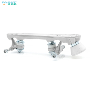 SeeMore Personnalisation Châssis de patins Derby de haute qualité Cadres de patinage artistique Plaques en aluminium Plaque de patins à roulettes Quad - Product Image 4