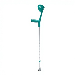 Muleta de Aluminio KS con Soporte para el Codo, Altura Ajustable de 95-118 cm, Ligera y Antideslizante para Personas Mayores y con Discapacidad - Product Image 1