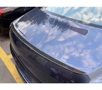 Nouveau style Aile arrière en fibre de carbone sèche Kit carrosserie pour Bentley Flying Spur Mise à niveau Spoiler arrière Kit de modification de voiture