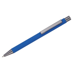 Bolígrafo de metal promocional de color mate de marca Estilo deportivo con cuerpo de plástico Nombre impreso personalizado - Product Image 2