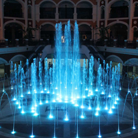 Fontaine musicale pour piscine domestique en acier inoxydable, format mini, installation facile, économie d'énergie, qualité supérieure