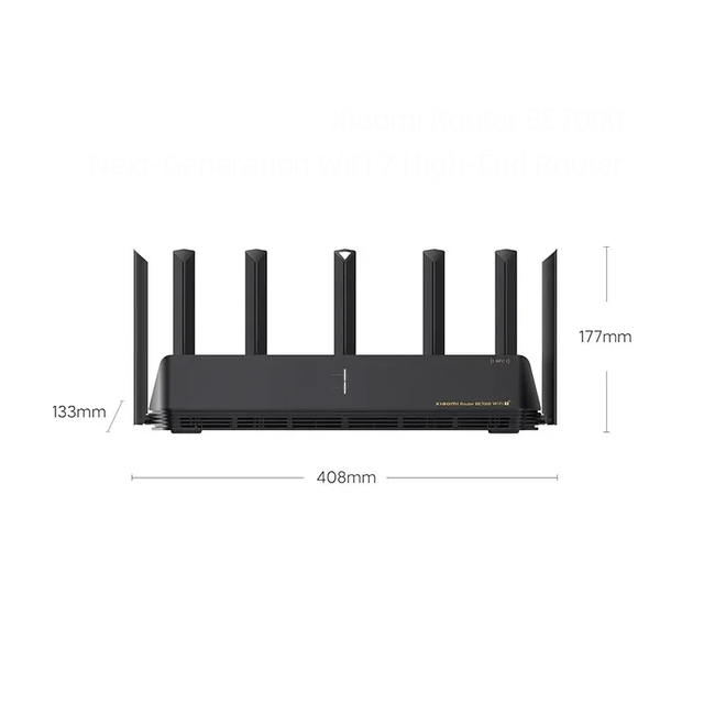 Hign End Mi Router BE7000 RC06 7000Mbps WiFi 7 Dual-band Mode Home Router