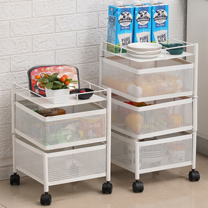 Venta al por mayor barato 5 niveles <span class=keywords><strong>Circular</strong></span> cuadrado giratorio cesta gran <span class=keywords><strong>estante</strong></span> de almacenamiento con ruedas, frutas y verduras <span class=keywords><strong>estante</strong></span> de alambre de Metal - Product Image 6