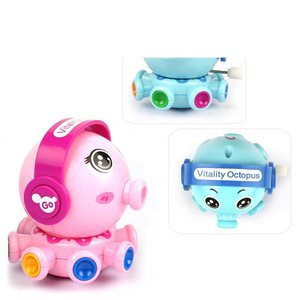 Juguete de pulpo de plástico de 7 cm con movimiento de inercia giratorio para niños de 2 a 4 años, unisex - Product Image 2