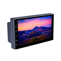 Lecteur DVD Android pour voiture universel LCD HD 2+64G, autoradio stéréo, caméra de voiture, CarPlay, navigation GPS pour voiture