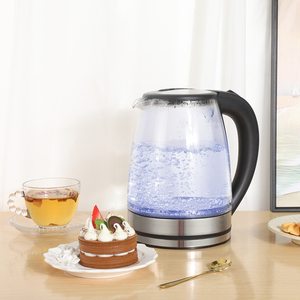 ขายตรงจากโรงงาน กาต้มน้ำแก้วสแตนเลส 2 ลิตร เครื่องใช้ไฟฟ้าภายในบ้าน - Product Image 1