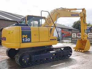 Excavatrices Komatsu PC130, faible nombre d'heures, excellent état de marche, excavatrice sur chenilles de 13 tonnes, Komatsu PC130 CE à vendre - Product Image 6