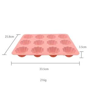 12 Moldes de Silicona Antiadherentes para Flanes, Muffins, Cupcakes, Gelatina y Pudín - Product Image 2