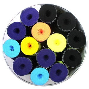 Konmat Sports Factory Summer Badminton & Tennis Pickle <span class=keywords><strong>Ball</strong></span> <span class=keywords><strong>Over</strong></span> & Handle Grips Thin PU Material OEM & ODM Acceptable - Product Image 1