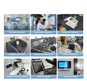 RK3288 Cortex-A17 Capacitive Touch Screen Monitor Computer Industrial Android Panel All In 1 PC For Industrial