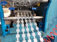 Machine de fabrication de fil barbelé galvanisé et de lames de rasoir à grande vitesse, directement de l'usine