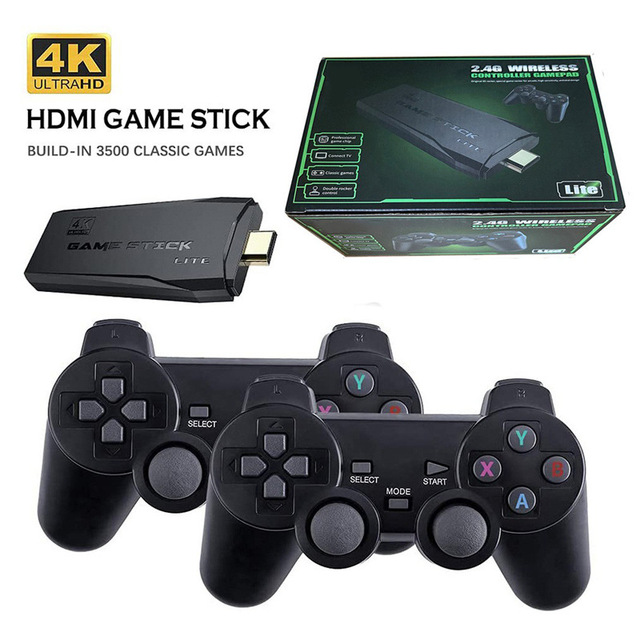 Video Game Sticks M8 Console 2.4G Dual Wireless Controller Stick 4K 10000 Games Retro Game for Dropshiopping Xmas Gift