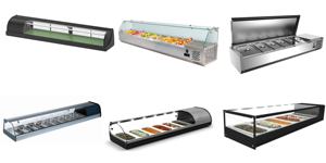 Arriart Venta al por mayor Comercial Frío Arrancadores Sushi Vitrina Gabinete <span class=keywords><strong>Tapas</strong></span> Exhibición Refrigerador Vitrina - Product Image 3