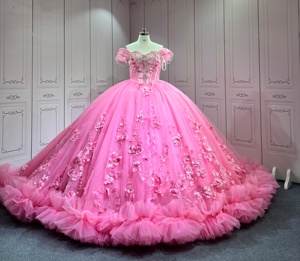 Mumuleo Rosa Kleid für Quinceañera Mode 2026 Sweet16 Mis Quince Xv Kleid Vestido De Gala Vestidos De 15 - Product Image 5