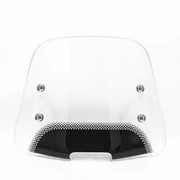Pare-brise de moto en polycarbonate acrylique, étanche, anti-UV, transparent, sur mesure, OEM, vente en gros Chine