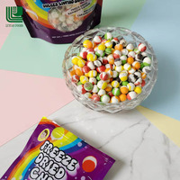 Approvisionnement direct usine OEM Halal Bonbons durs lyophilisés fruités pour enfants, très demandés, en boîte imprimée motif dessin animé - Assortiment