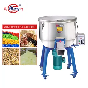 Gemakkelijk Schoon Industrieel Harslaboratorium Droog Plastic Power Color Chemische Poeder Verticale Mixer 100Kg