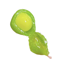 Bonbons gélifiés VC au goût de citron vert, bonbons moelleux pelables avec garniture aux fruits, collation pour enfants, en vrac, 500g