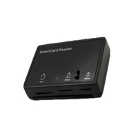 Lector de tarjetas inteligente multifunción 4 en 1, EMV, Chip SIM, USB, móvil, DCR3516