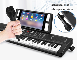 Teclado Electrónico de 61 Teclas BD-613, Piano de Juguete para Niños, Piano de Plástico con Altavoz, Funciona con Pilas AA, Ideal para Principiantes, Personalizable de Fábrica - Product Image 4