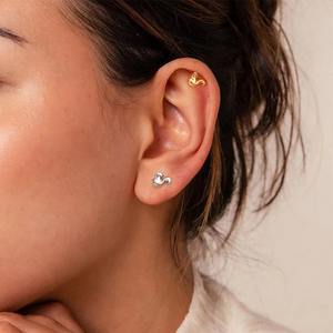 Labret เบาะเกลียวเจาะป้องกันการเสื่อมเสียป้องกันการกัดกร่อน unisex คืนแต่งงานสวม F136 ASTM โลหะผสมไทเทเนียมชุบ PVD - Product Image 4