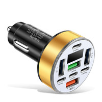 Chargeur de voiture USB QC3.0 rapide 15W 3.1A Type-C PD pour téléphone portable 13 12 11 Pro Max