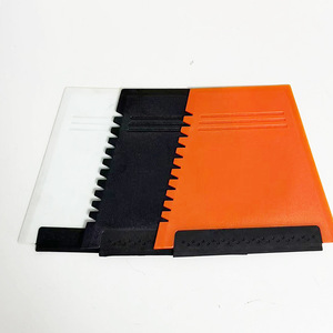 Plastic Trapezoidal Ice Scraper 12.1x11cm With Custom Logo For Car Window Ice Removal - Product Image 3