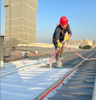 Peinture thermique réfléchissante à base d'eau Nano, gel isolant thermique, réduction de la température, revêtement pour toiture en acier industriel