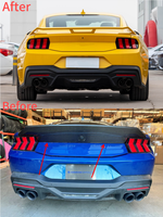 Aileron arrière en fibre de carbone sèche style AC pour Ford Mustang 2024+ – Pièces de tuning aérodynamique de rechange