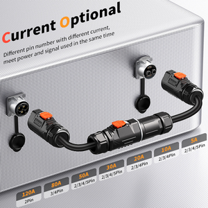 Kết <span class=keywords><strong>n</strong></span>ối không thấm <span class=keywords><strong>n</strong></span>ước mj32 kim loại 120A 600V nhanh chóng khóa bảng điều khiể<span class=keywords><strong>n</strong></span> gắ<span class=keywords><strong>n</strong></span> kết nam <span class=keywords><strong>n</strong></span>ữ ổ cắm cắm PA66 - Product Image 4