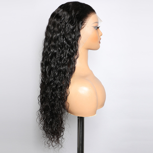 วิกผมลอนแบ<span class=keywords><strong>บ</strong></span>เปียกและเป็น<span class=keywords><strong>ลอน</strong></span>ของมาเลเซีย13x4วิกผมลอนใสด้านหน้ามีความหนาแน่น180% วิกผมดิบ - Product Image 3