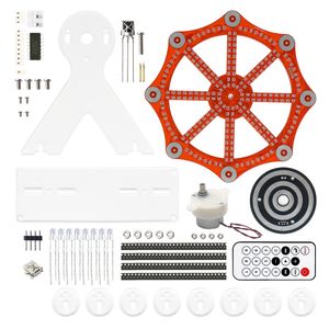 Kit Electrónico de Bricolaje de Noria OKYN-G5226 con Luces LED Creativas para el Aprendizaje STEM - Product Image 3
