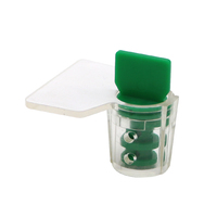 Sceau de sécurité pour compteur d'eau, de gaz et de courant électrique, à serrage par torsion, en plastique, petit modèle, BCM207 Bochuang