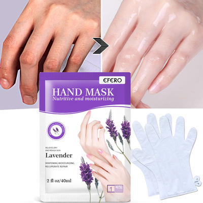 Lavender exfoliating nourishing hand care Collagen Anti Wrinkle Moisturizing Hand Mask