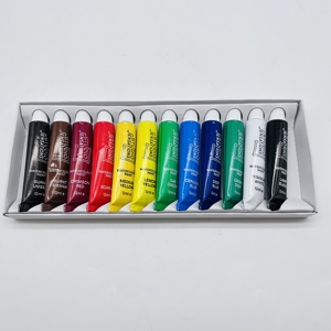 Set di 12 Colori Acquerelli in Tubetto da 12ml, Non Tossici, per Bambini, Ritorno a Scuola, Forniture per Disegno Artistico, Regalo - Product Image 5