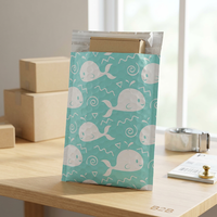 Enveloppes à bulles auto-adhésives Blue Whale 4 x 8, enveloppes d'expédition rembourrées, sacs d'expédition, lot de 20