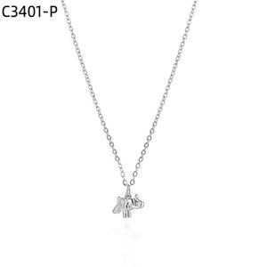 สร้อยคอแฟชั่น C3401 สำหรับผู้หญิง เครื่องประดับคุณภาพสูง - Product Image 1