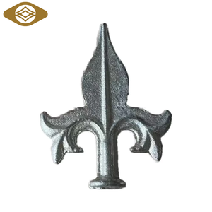 Services de moulage 3D personnalisés pour pointes de lance en fer forgé à chaud Pointes de clôture ornementales en acier forgé Treillis d'escrime pour hôtels - Product Image 1