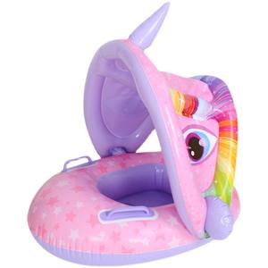 Flotador Inflable Reforzado con Asa para Niños, para Piscina, con Protección Solar - Product Image 5