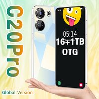 Teléfono C20 Pro Co Work 5G con Batería de Larga Duración de 8000 mAh, Pantalla de 7.3 Pulgadas, Cámara IA de 108MP, 16GB+1TB, Doble SIM+TF, Hotspot, Desbloqueo Facial, Metálico