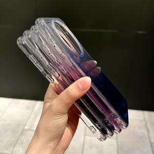 Coque de téléphone Huawei Mate70 Pro avec dégradé, étui de protection rigide antichoc en acrylique Pura70, ciel étoilé dégradé - Product Image 6