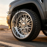 20 22 24 26 Zoll Spiegelpolierte Tiefbettfelgen Geschmiedete Aluminiumräder Maßgefertigte Felgen für Dodge RAM Ford F150 GMC